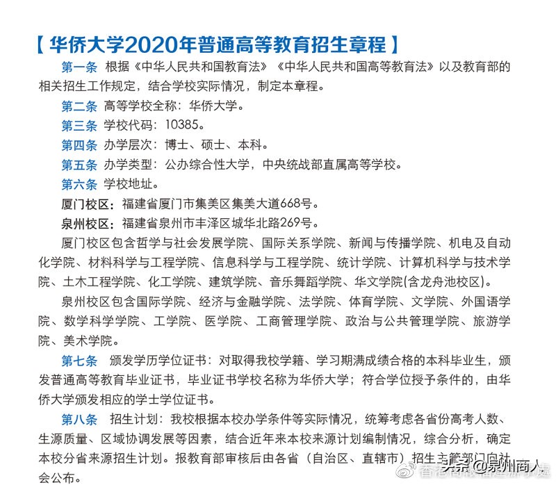 校友呼吁：故乡泉州与母校华大，此前互相成就，往后可否重修旧好