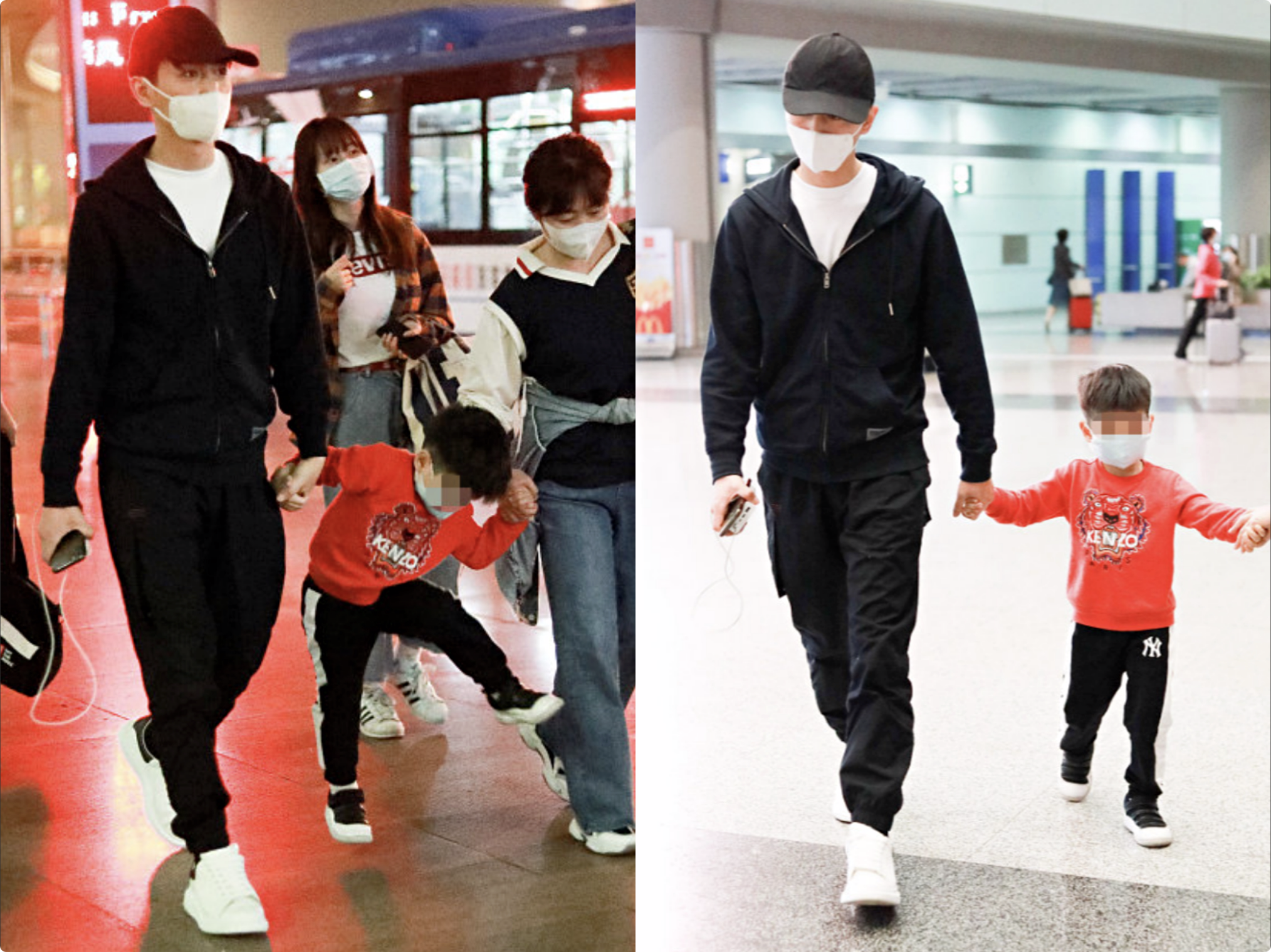 陈妍希晒儿子过万圣节，4岁小星星帅气出镜，长高变瘦气质像陈晓