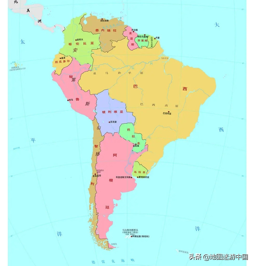 智利在哪个大洲（智利地理位置图片）