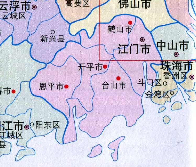 江门各区县人口一览：新会区90.93万，恩平市48.39万