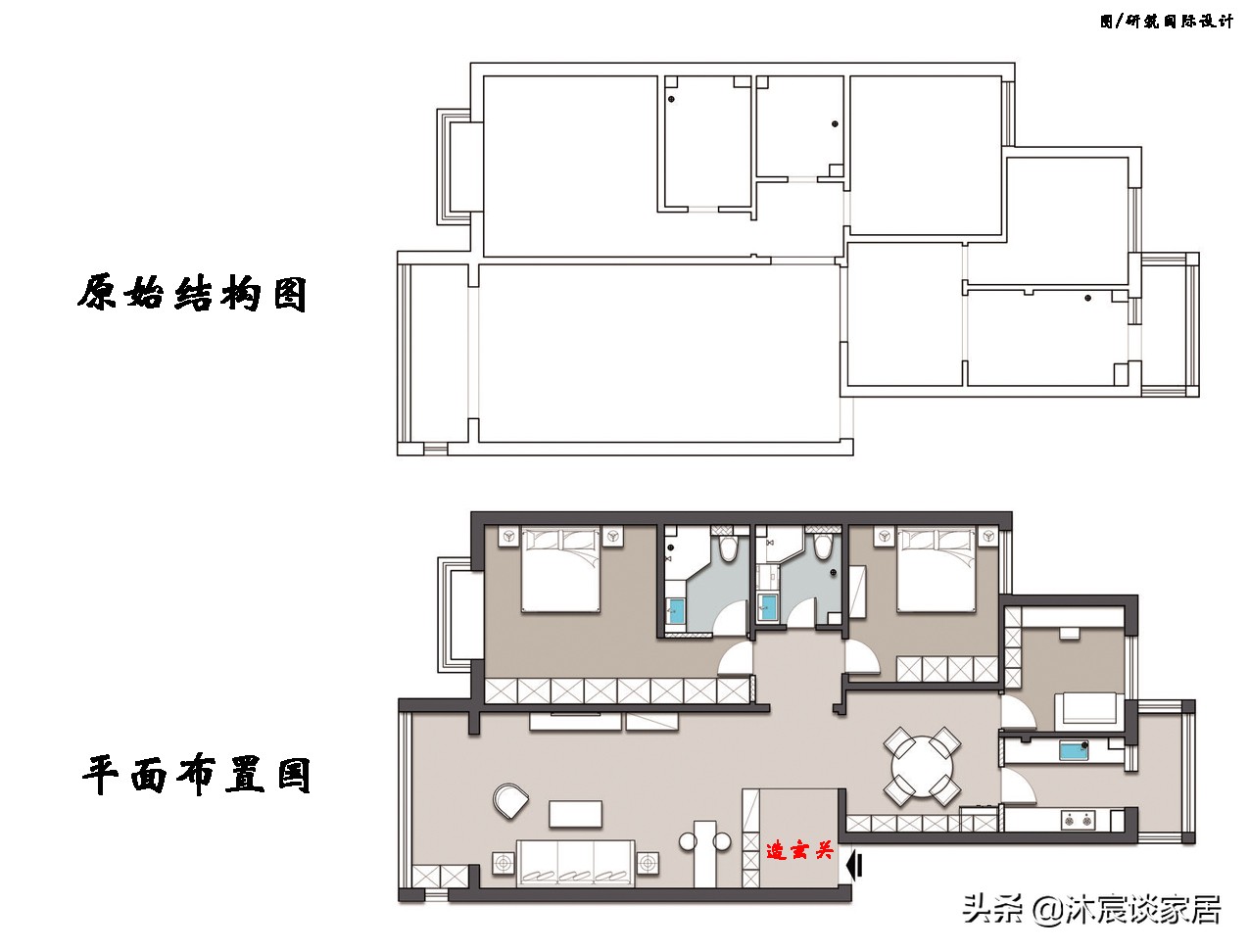 她家不做吊顶也不做背景，不断给空间“减负”，真是越简单越好看