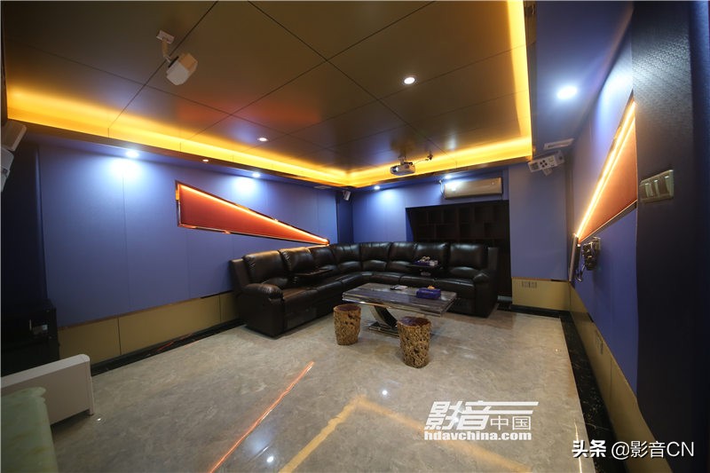 南庄绿岛湖涟岸多功能影音室：独一无二的定制设计