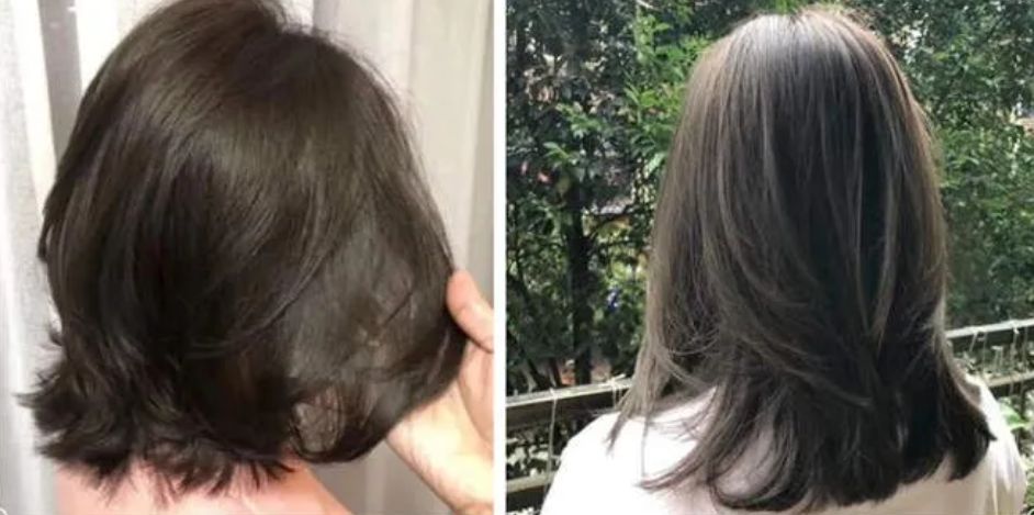 在黑色的头发上可以直接染出这些颜色