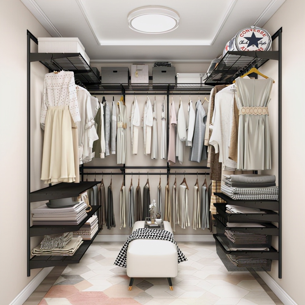 金属衣帽间哪个牌子好(看到这样的金属衣帽间,我后悔了) - 114货源网