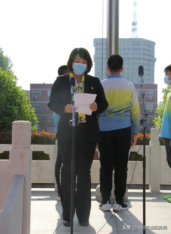 洛阳电视台二套科教频道开学第一课(校园书声起 春来学子归 ——洛阳市第二十三中学九年级开学第一天剪影)