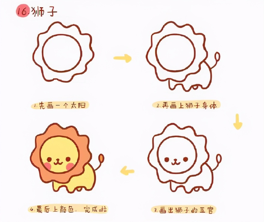 手账简笔画，手账插画简笔画教程