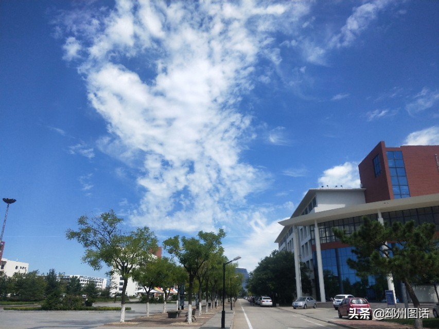 美丽的校园，威海职业学院