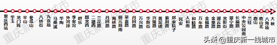 ​官宣！重庆轨道第五轮规划曝光：一线路刷新世界纪录