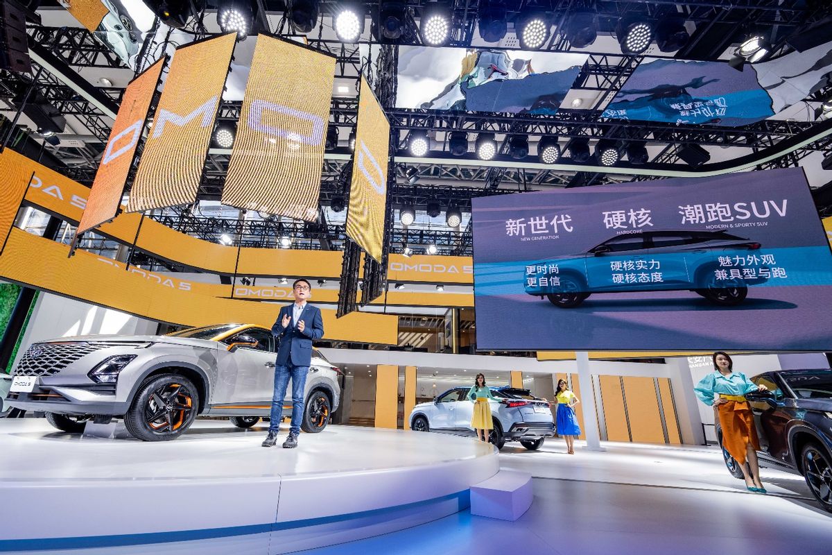 奇瑞全新系列首款力作OMODA 5亮相 为“新世代硬核玩家”而生
