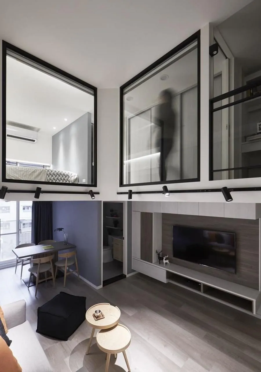 46㎡能住六口人！这5套复式公寓，简直装修爆款教科书