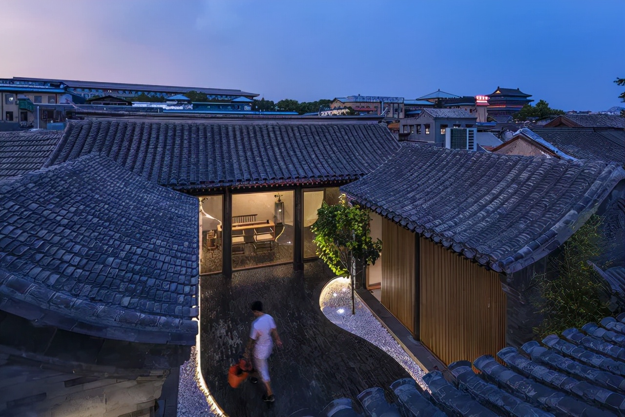 胡同大改造北京162m²极简风，自带禅意风格的四合院，大爱