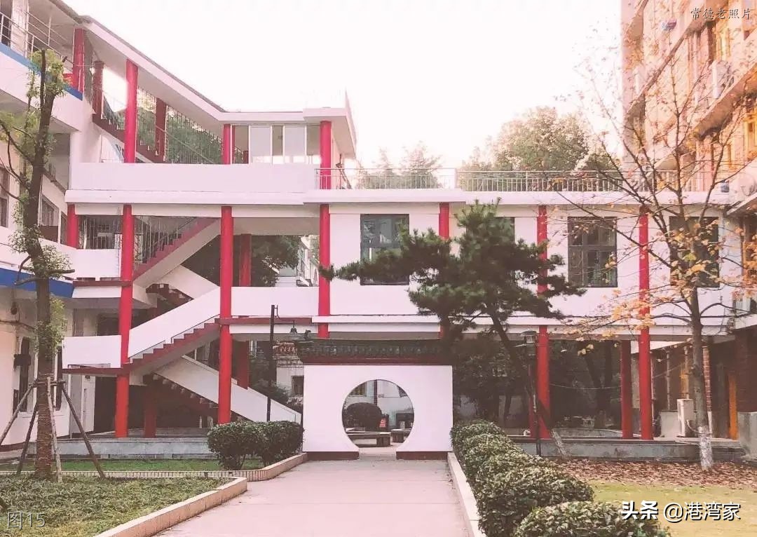 湖南文理学院老照片：T3，运动会，图书馆，林荫路，师专