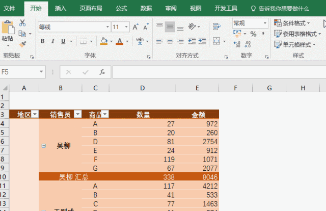 excel数据透视表用法大全(excel透视表怎么用)
