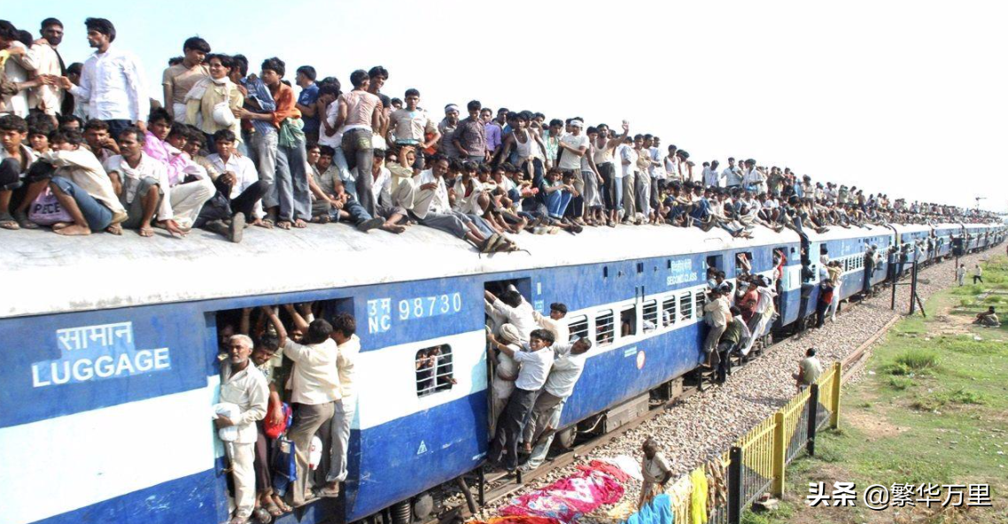 奋起直追到全面超越，中国铁路总里程，如何是印度的2倍？