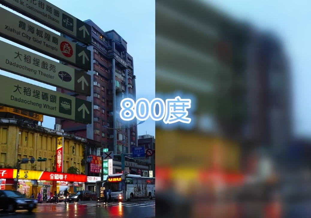 近视眼中的世界是啥样的?看完这三张图,请原谅他们对你视而不见