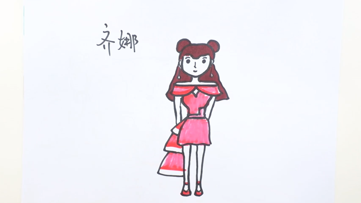 学画叶罗丽公主(图文讲解叶罗丽的最简单画法)
