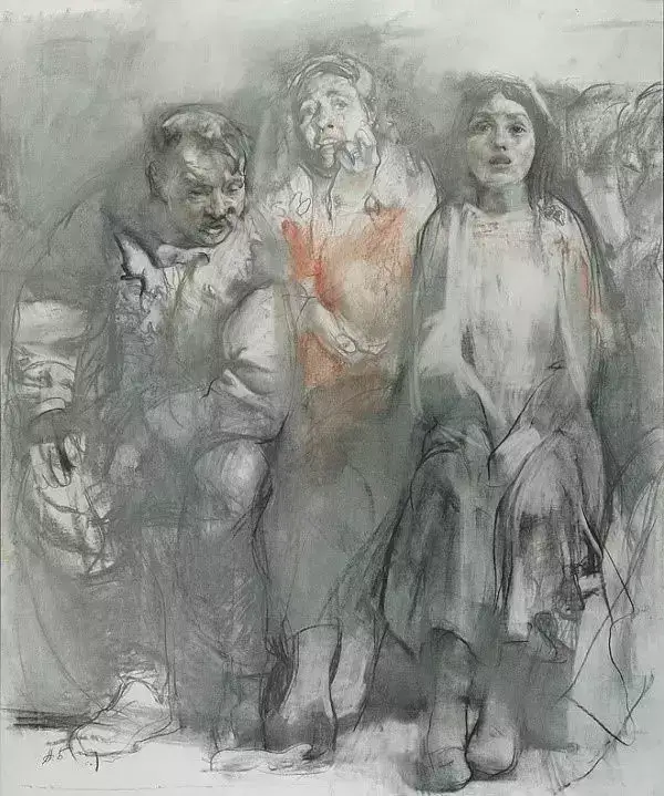 列宾美术学院素描作品，带你走进那个世界，对美另类的诠释