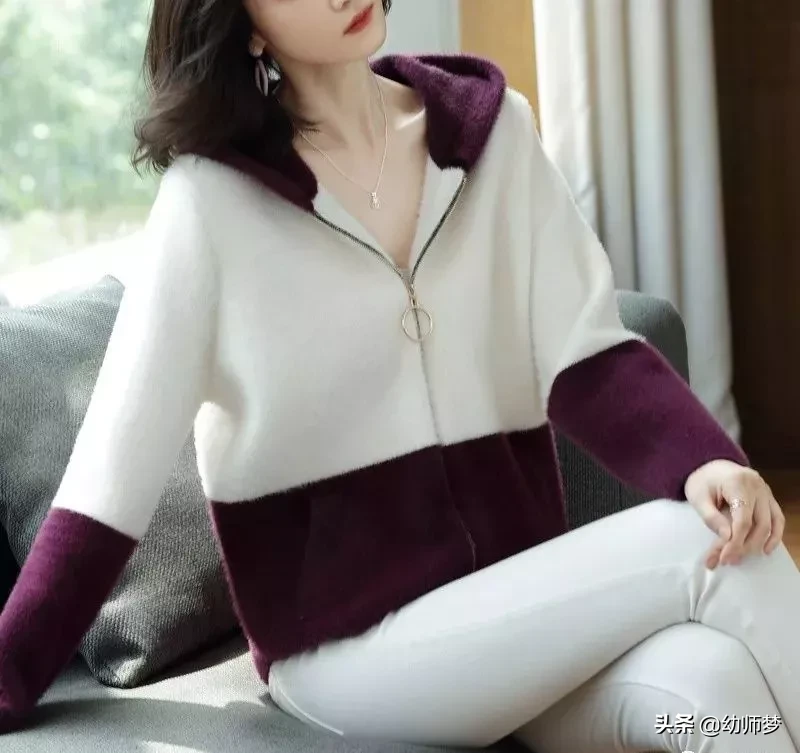 过年最迷人毛衣，叫“仿水貂绒”，时髦百搭，满足女性的美丽愿望