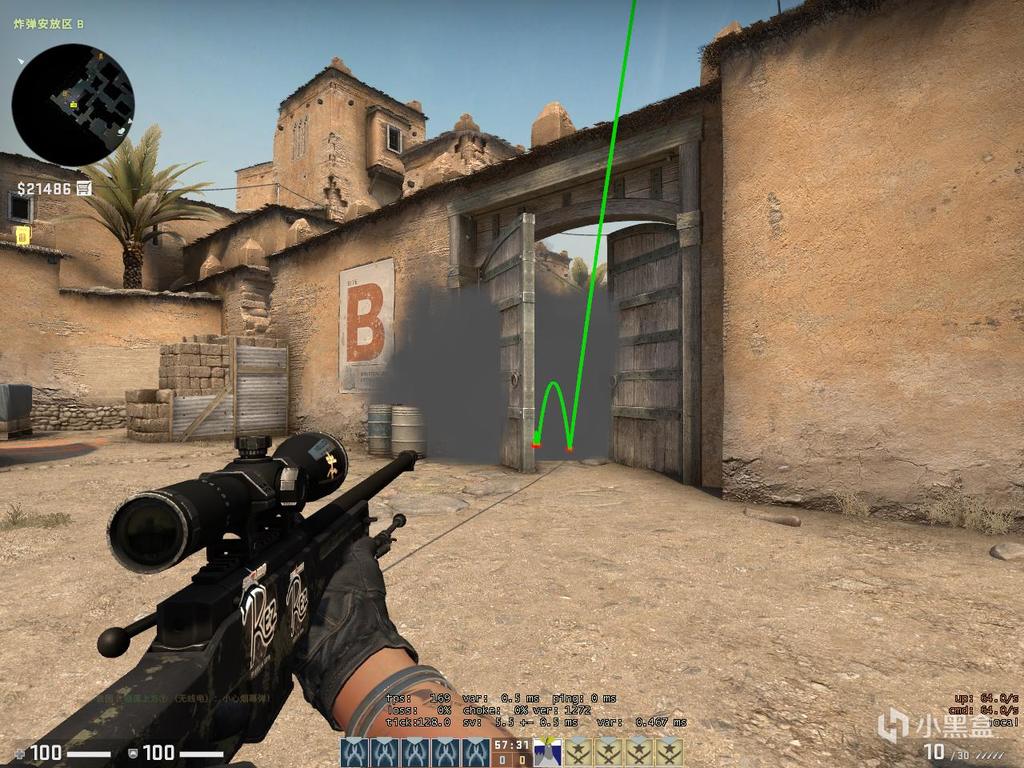 CSGO道具教学（萌新向）：DUSTⅡ（T篇）