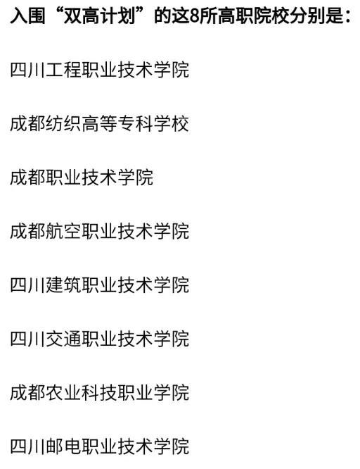 2021年四川高职专科院校理科、文科调档线30强，这所学校夺双第一