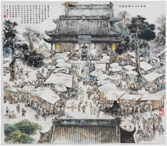晓明法师与天宁寺