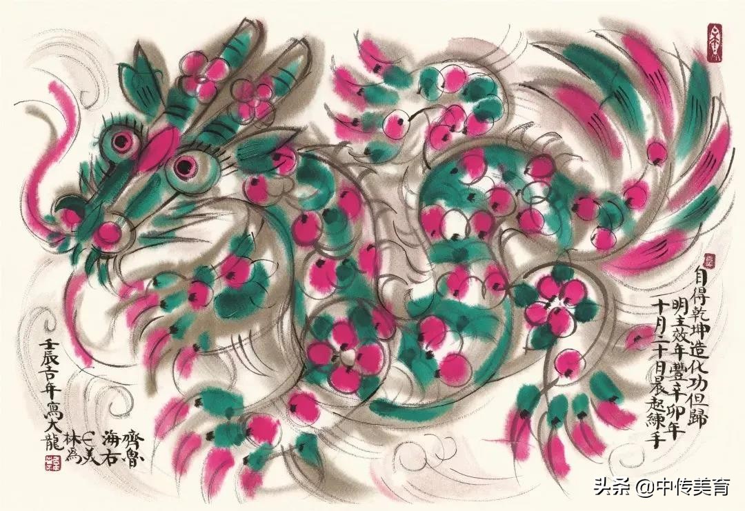 别看十二星座了！！韩美林笔下的生肖水墨画，看一眼就爱上了