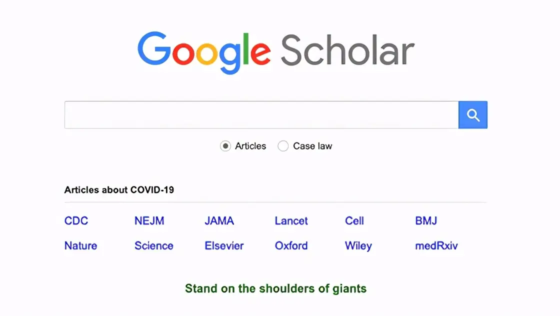 谷歌学术怎么用？