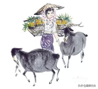 精选100幅画羊美图供大家学习收藏