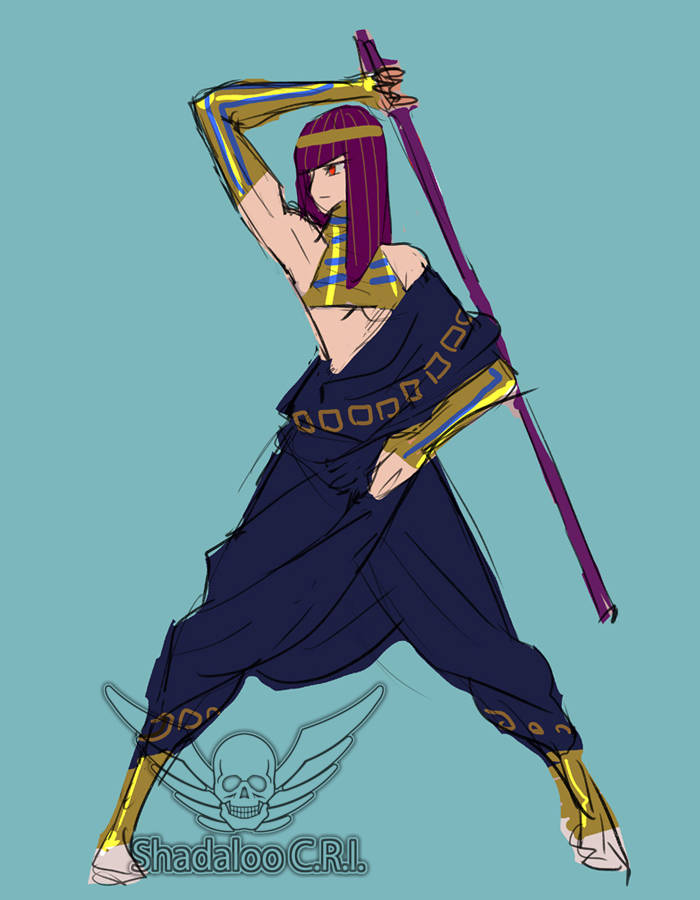 经典游戏《街头霸王V》原定设计概念，豪鬼背着一个神秘婴儿登场