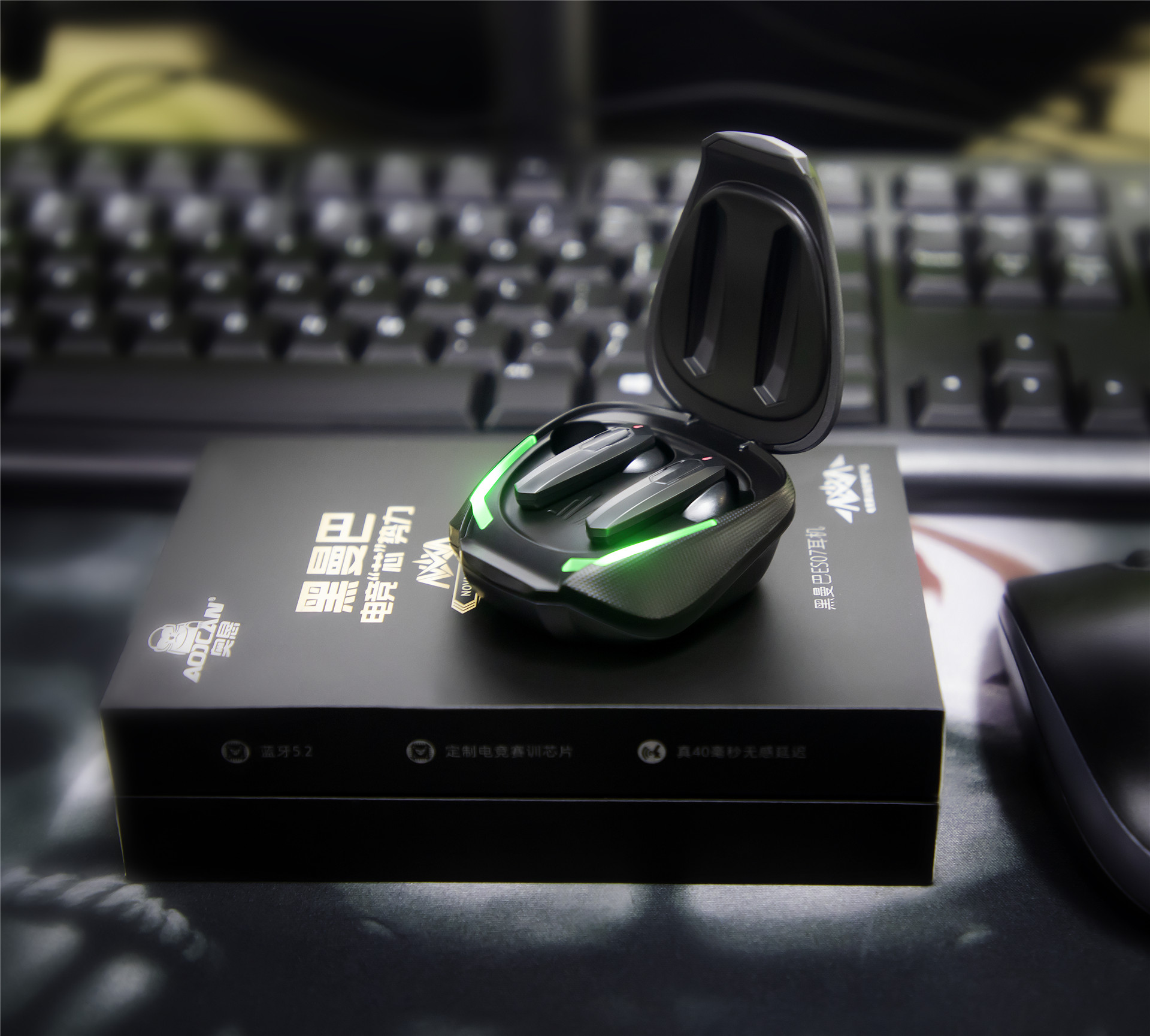 职业电竞战队联合操刀，专为游戏玩家深度定制，奥恳ES07耳机体验