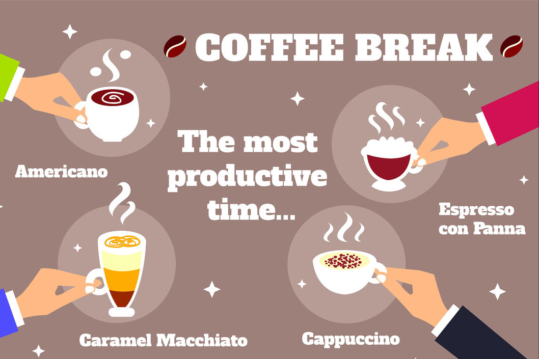 秒懂咖啡！一张图看懂拿铁、卡布奇诺、玛奇朵、摩卡的区别！