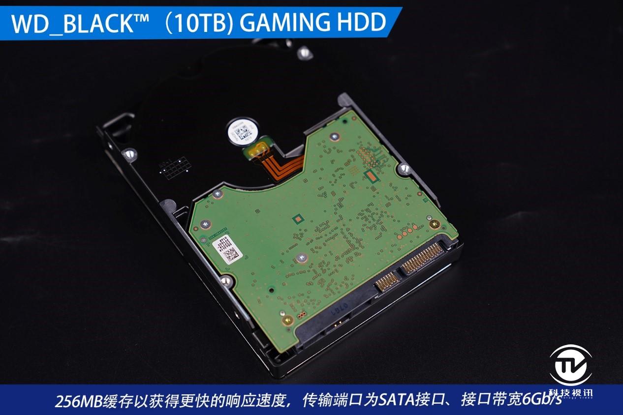 还是那个黑盘 只为游戏而生 10TB WD_BLACK™ GAMING HARD DRIVE评测