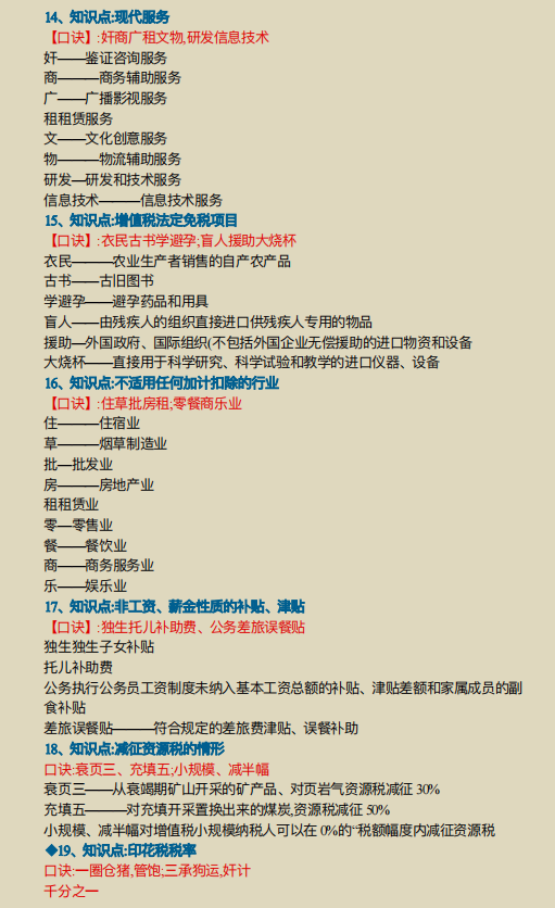 熬了一个国庆假期，把2022初级会计汇总成30条口诀，这样才记得快