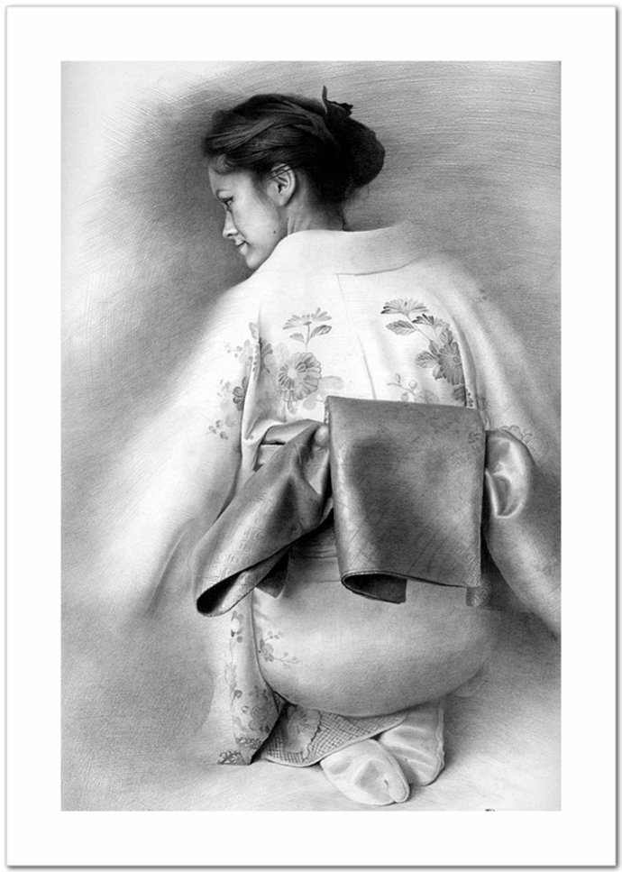 超美素描 -- 乌克兰画家丹尼斯铅笔画