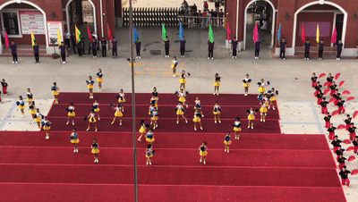 「超燃」洛阳东外第十届运动会开幕式集锦