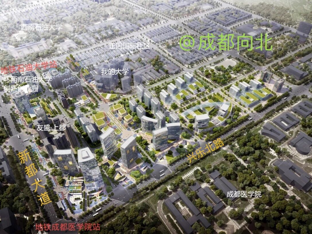 为保障成医附院新院区建设，新都区调整医学院TOD周边用地规划