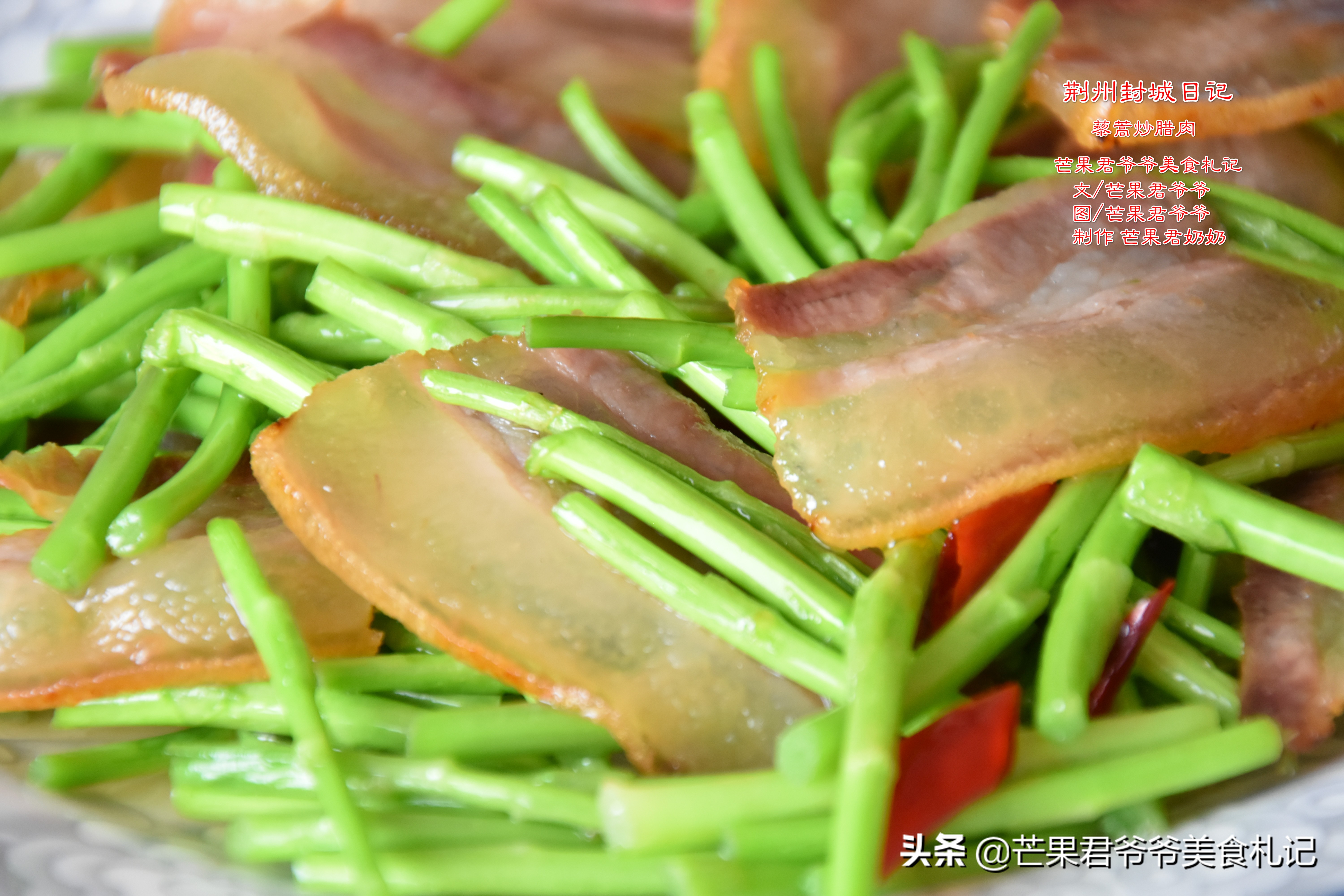 蒌蒿怎么读？立春必吃野菜的正确读音