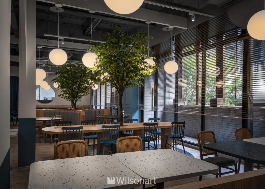 餐饮案例|充满花园意象的空间,自然,温暖