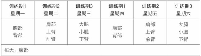 施瓦辛格健身全书11 施瓦辛格帮你制定基础训练计划