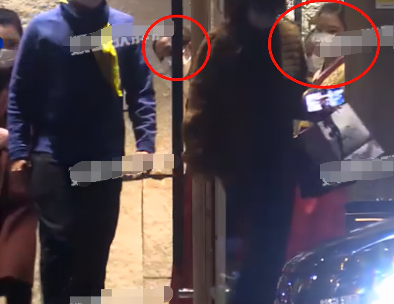 霍思燕一家三口吃饭被拍！8岁嗯哼腿长惊人，一旁服务员探头围观