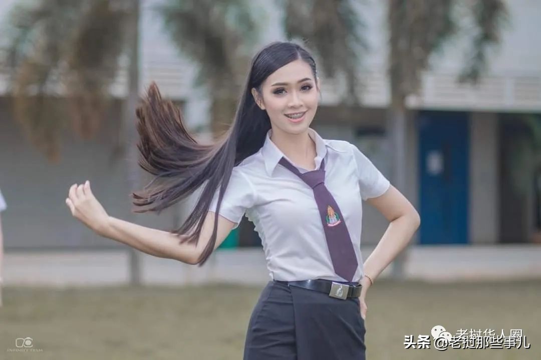 我要去老挝留学！老挝国立大学小姐姐们....太好看了