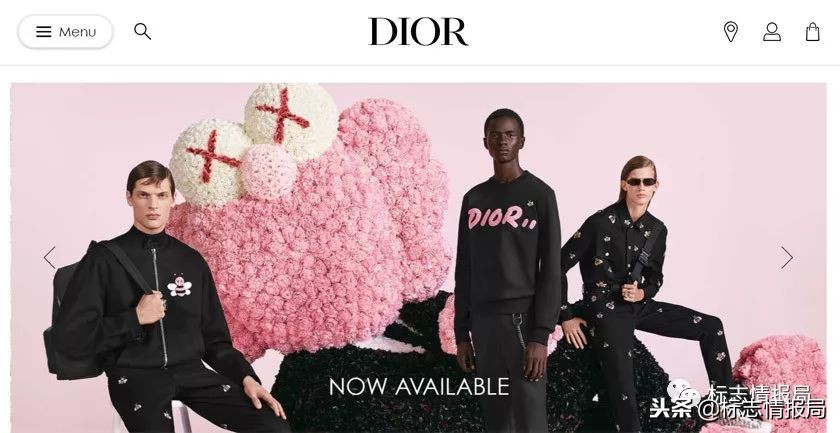 迪奥 Dior 启用新LOGO