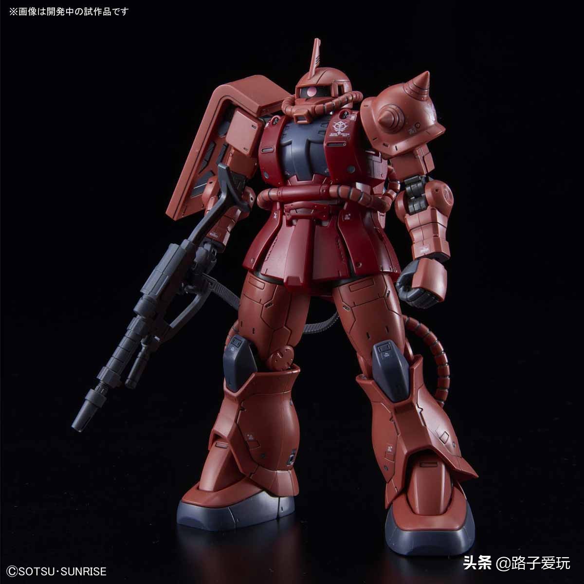 爱玩：HG GTO 1/144 夏亚专用 扎古2 赤色彗星 VER.
