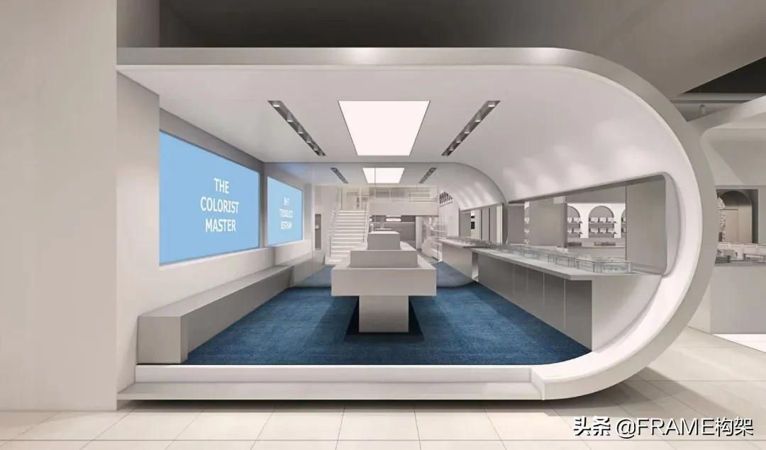 调色师全新店型设计图独家揭秘，“未来”美妆集合店长什么样？