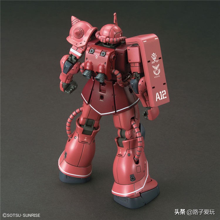 爱玩：HG GTO 1/144 夏亚专用 扎古2 赤色彗星 VER.