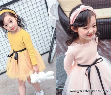 儿童韩版春装公主裙子美得不得了
