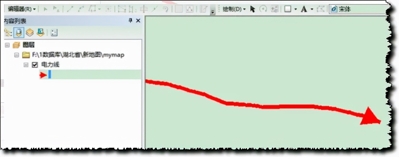 ArcGIS如何繪制紅色方向圖標？操作簡單易學，輕松get