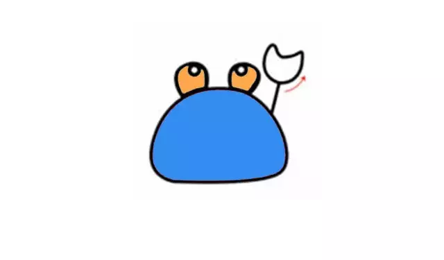 简笔画之大螃蟹——N种画法,一起来画画吧!