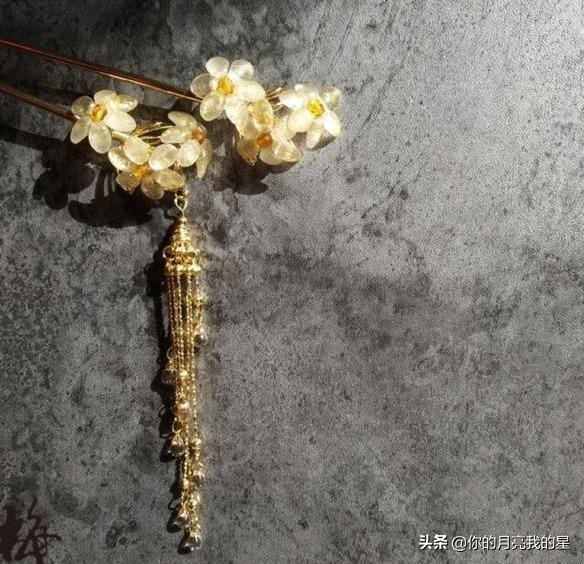 1,水瓶座发簪一动一摇,一直是古代女
