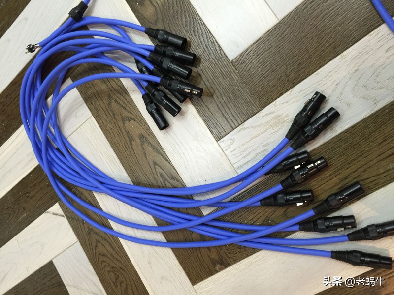 自己动手DIY家庭影院音频信号线、低音炮线